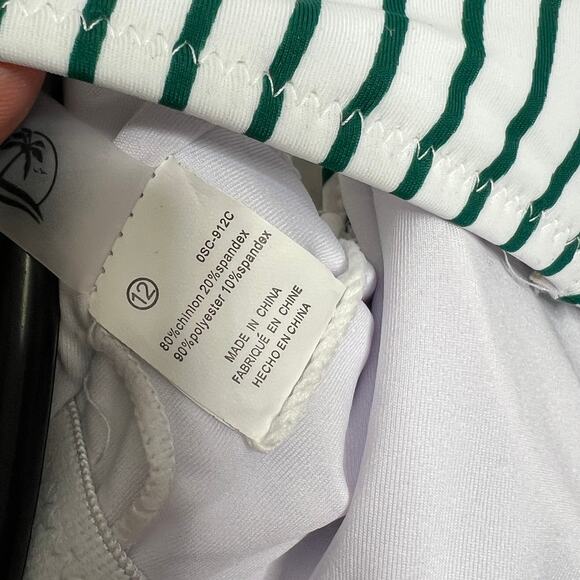 Cupshe Miss You Poppy One Piece Swimsuit Floral Stripe Size Large - Picture 11 of 12